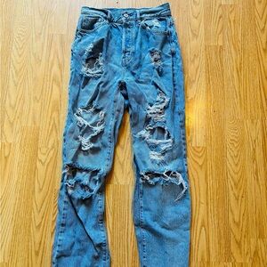 PAC Sun Distressed Blue Jeans sz 26